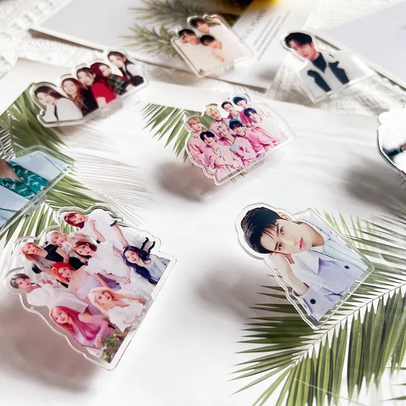 

ПВХ акриловый зажим Wang Yibo Gong Jun Cai Xukun TXT TFBOYS ITZY, милый мини-зажим для декора, фотография, тест-зажим, бумажный пакет для закусок, запечатывающий...