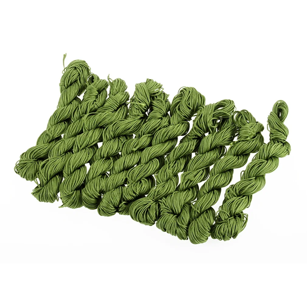 

Cord string 1mm thick macrame braiding for crystal pave disco ball bead