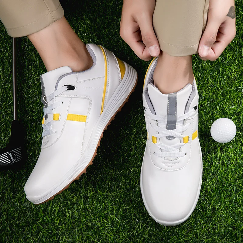2023 New Professional Golf Shoes Brand Comfortable Men and Women White Golf Training Shoes Size 36-46