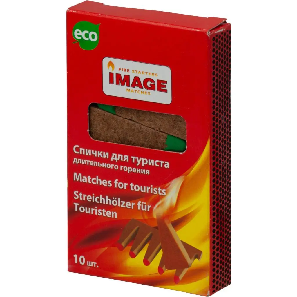 Спички д/туриста 10шт/уп цена за уп длительного горения Image |