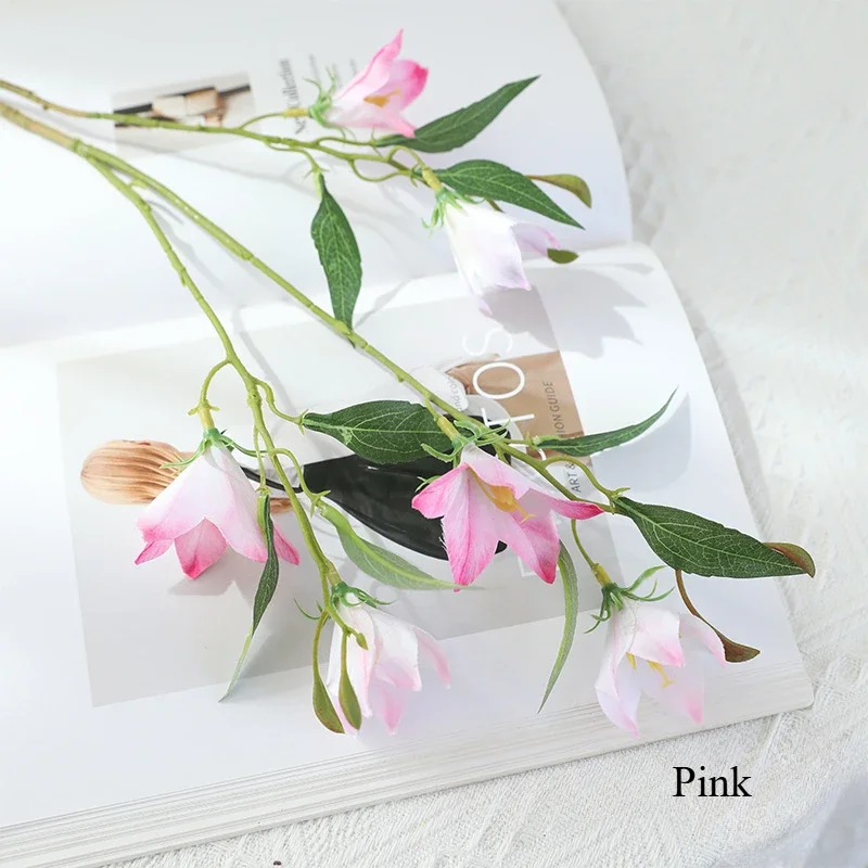 

Искусственный цветок Platycodon Bluebell 72 см