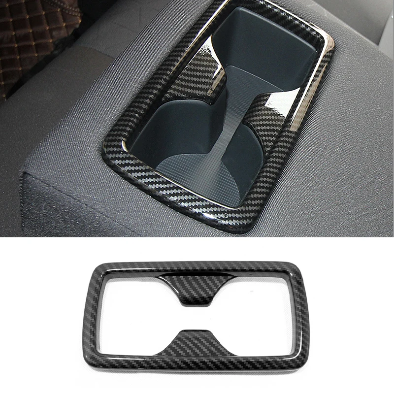 

Для Toyota Highlander XU70 Kluger Hybrid 2020 2021 2022 2023 задний ряд автомобильного сиденья держатель стакана для воды крышка рамка панель отделка наклейка