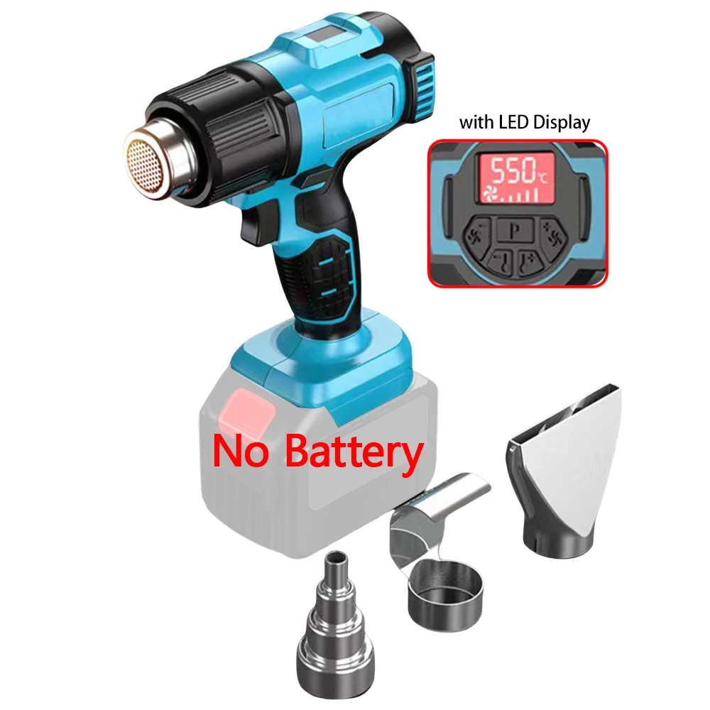 

Беспроводной тепловентилятор VILASTING 550℃ для Makita 18V