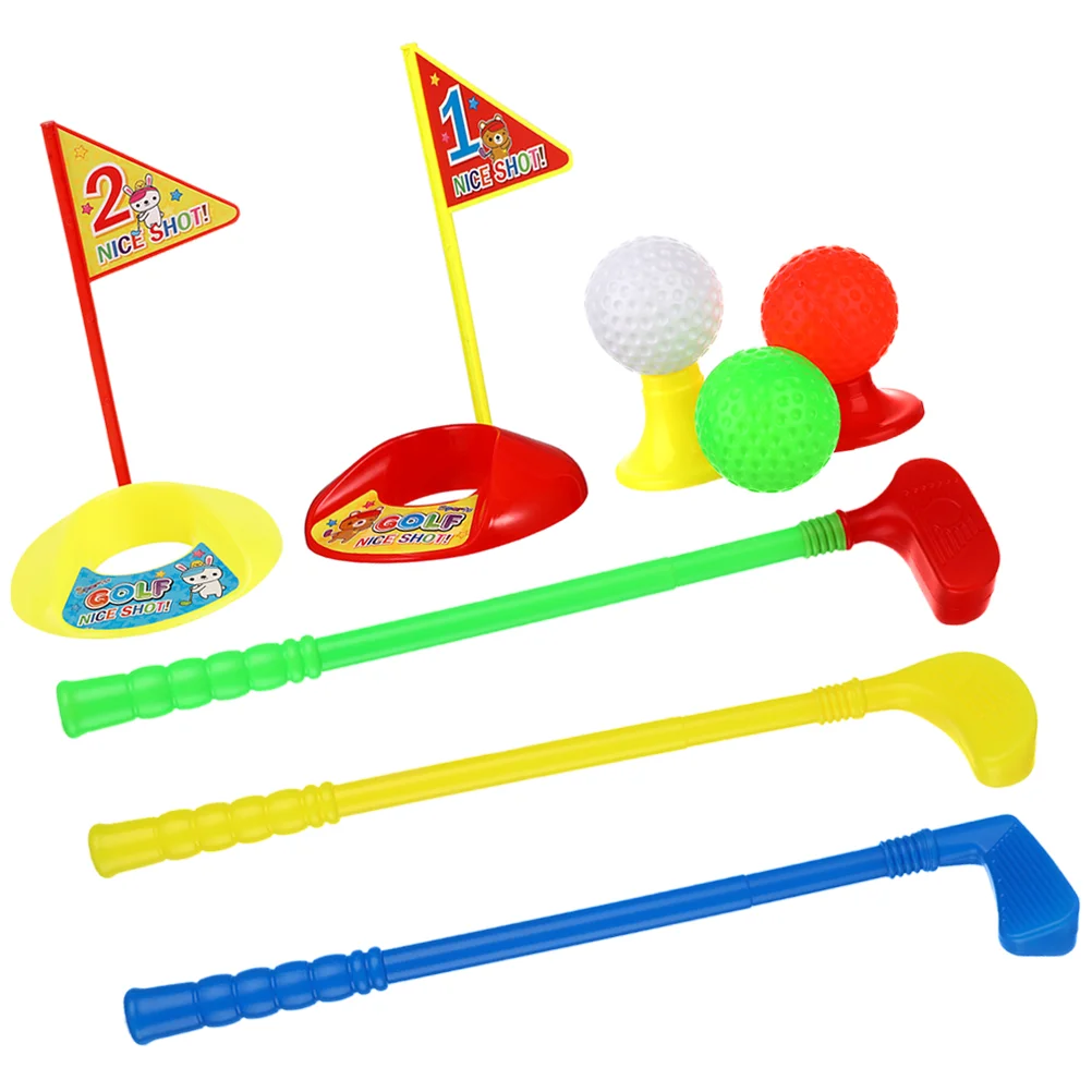 

Toy Golf Clubs Toddlers Outdoor Kids Toys Plastic Balls Children Plaything Baby