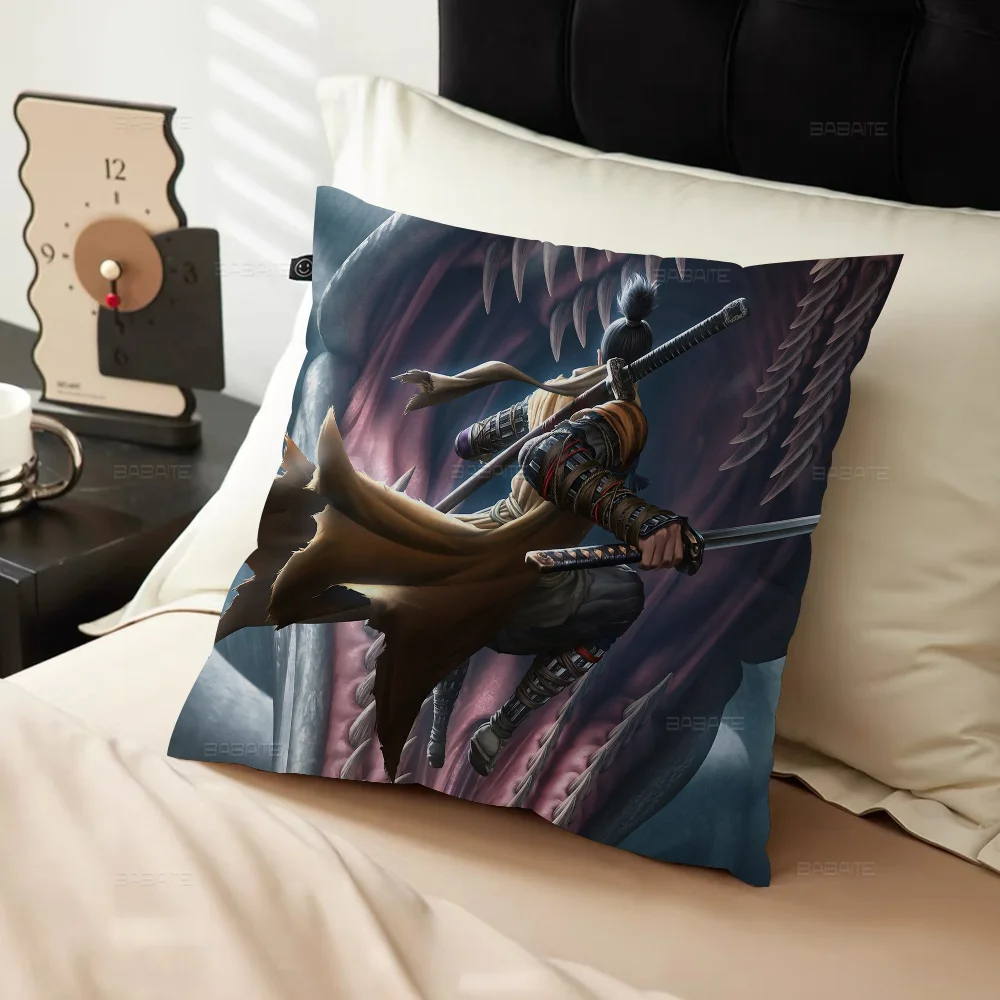 Наволочки Sekiro Shadows Die Twice мультяшный диван декоративный домашний двусторонний