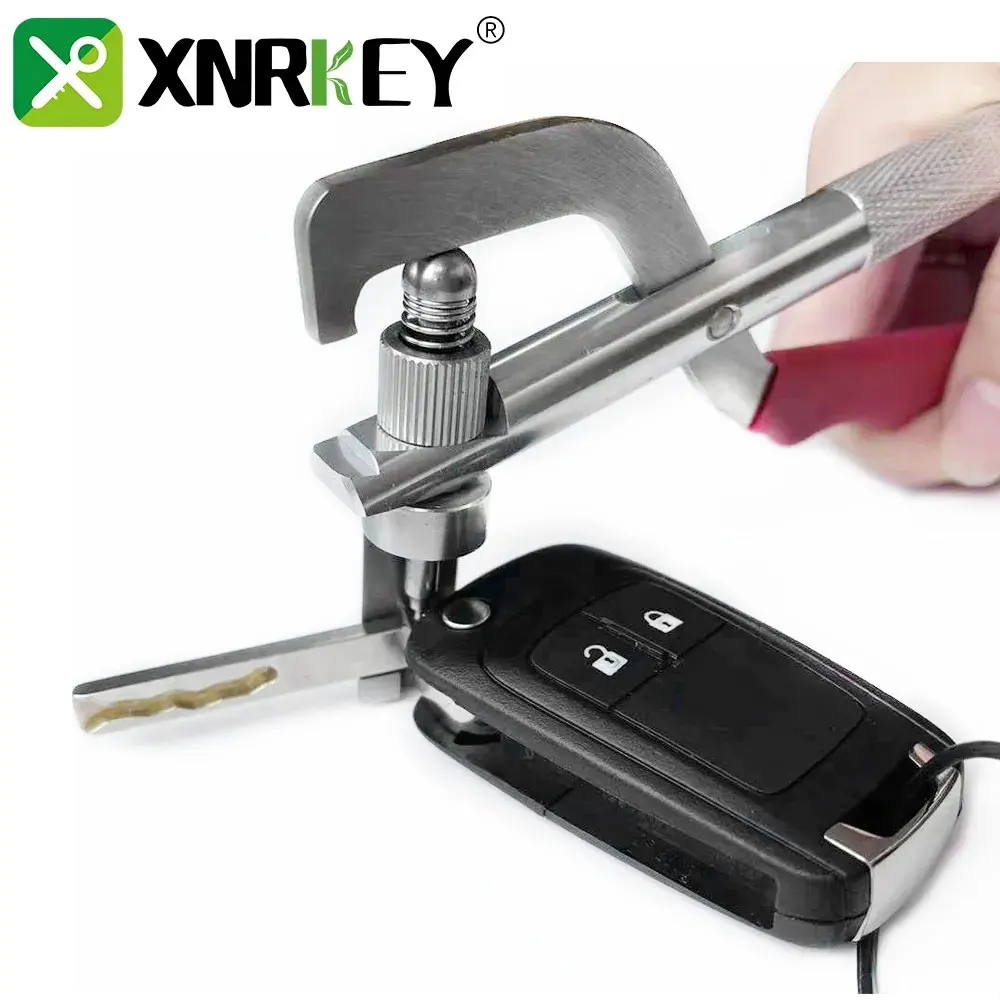 

Складной ключ XNRKEY AKKU, зажим с разрезанным штифтом, инструмент для демонтажа автомобильных ключей с дистанционным управлением, инструмент для фиксации автомобильных ключей
