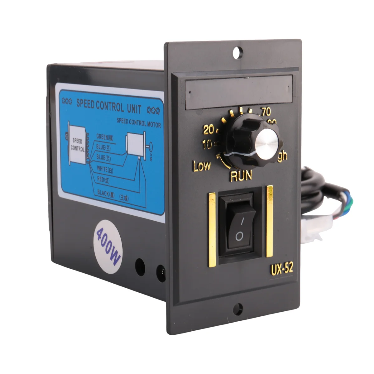 Регулятор скорости двигателя 220 В переменного тока 50 Гц 15-400 Вт Цифровой