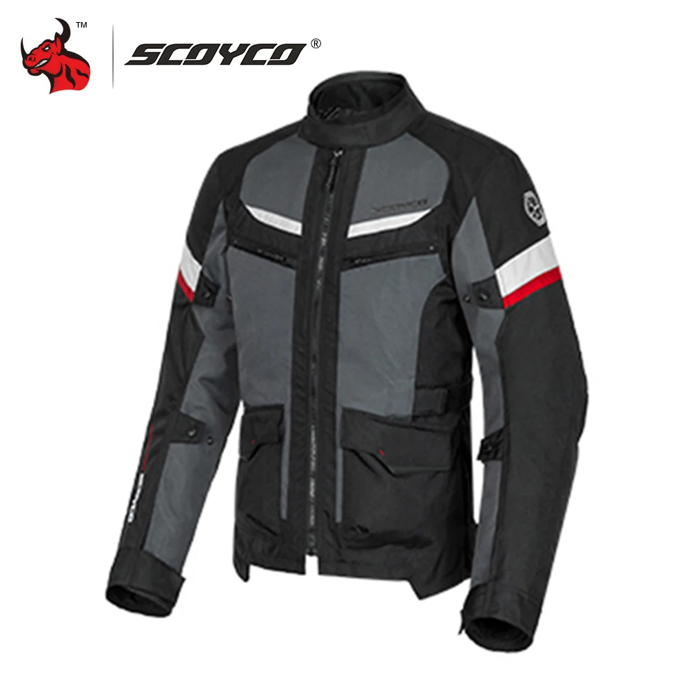 

SCOYCO Waterproof Breathable Motorcycle Riding Protective Jacket Warm And Anti-fall Motorcycle Jacket Motorcycle Accessories