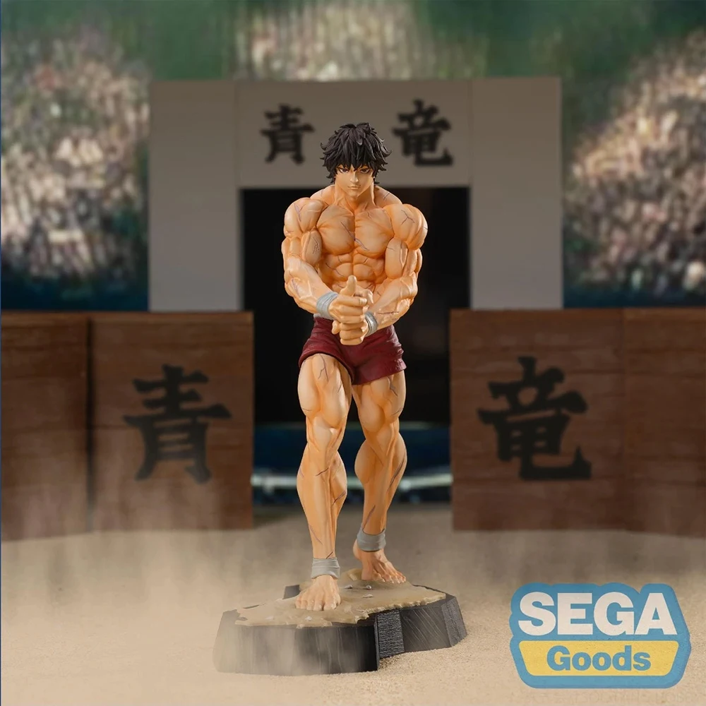 Фото 100% Оригинальная фигурка Sega Fave Luminasta Baki-Dou Hanma Baki в наличии, аниме-фигурка, модель для декора, коллекционный подарок №2