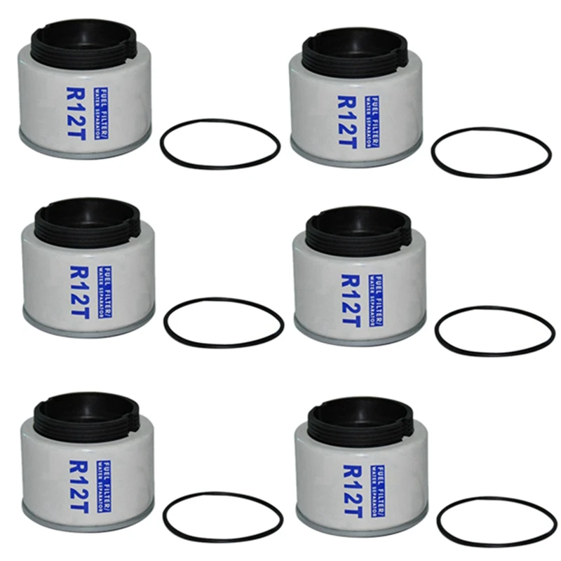 12 шт. R12T топливный/Водяной сепаратор фильтрующие элементы для Racor 140R 120AT S3240 NPT ZG1/4-19