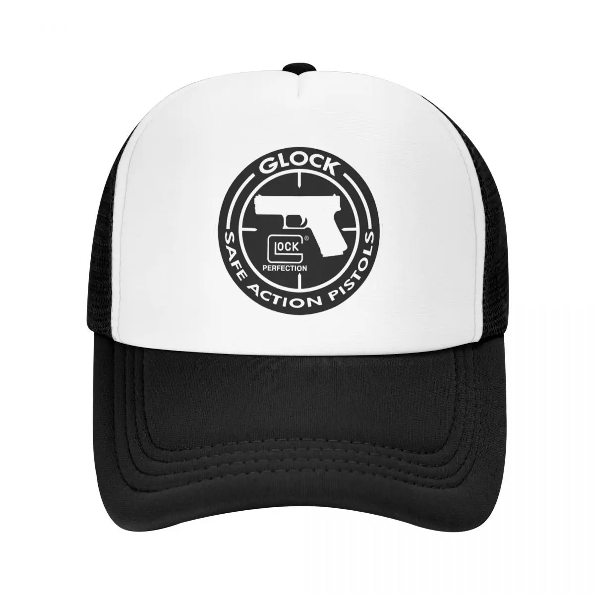 Custom Tactical Shooting Sports Glock Baseball Cap Sun Protection Women Men's Adjustable Trucker Hat Spring Hats Snapback Caps