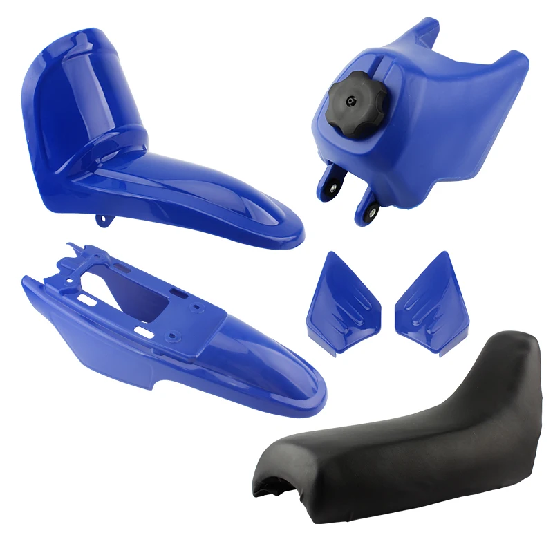 

Защитный обтекатель для корпуса мотоцикла, переднее и заднее крыло сиденья, топливный бак, пластиковый комплект для Yamaha PW50, аксессуары