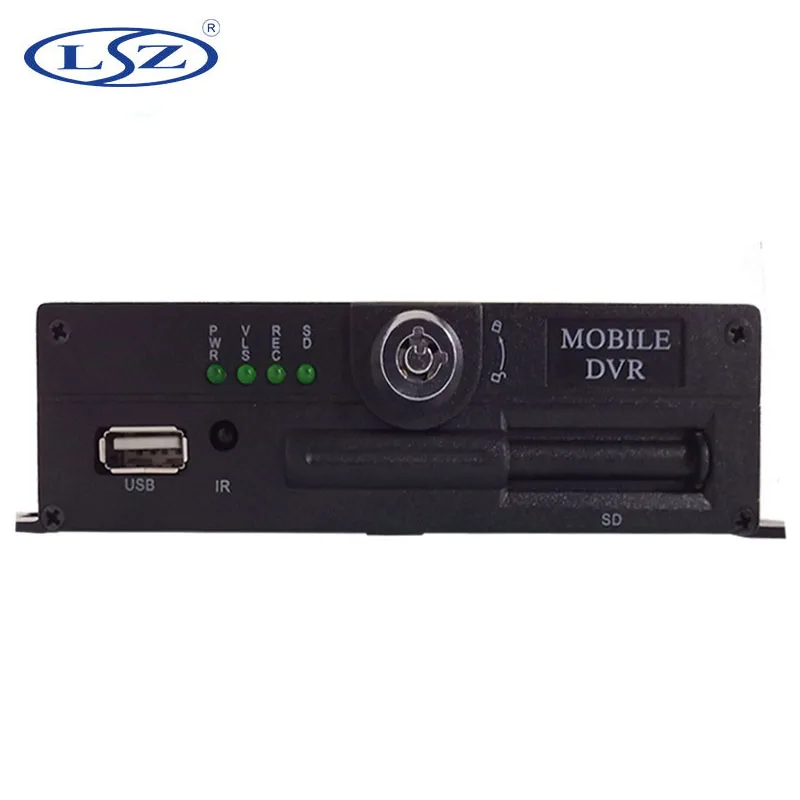 LSZ MDVR горячая распродажа 4 канала 1080P AHD Одиночная SD карта Мобильный DVR для такси