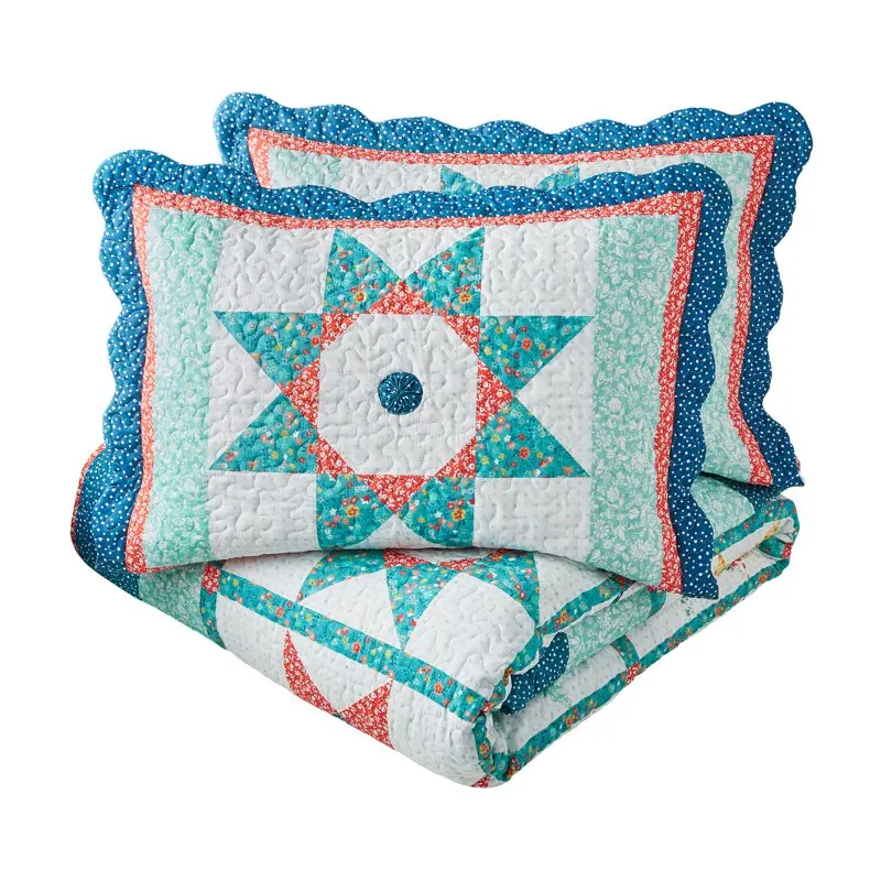 

The Woman Vintage Star 3-Piece Quilt Set, Full/Queen