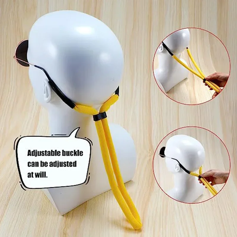 Шнур для очков водных видов спорта ремешок плавающих из пенопласта регулируемый