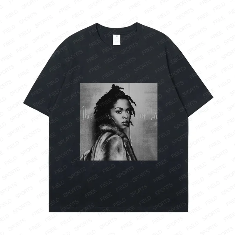 Хлопковая Футболка Унисекс С Коротким Рукавом В Уличном Стиле 90-х Годов