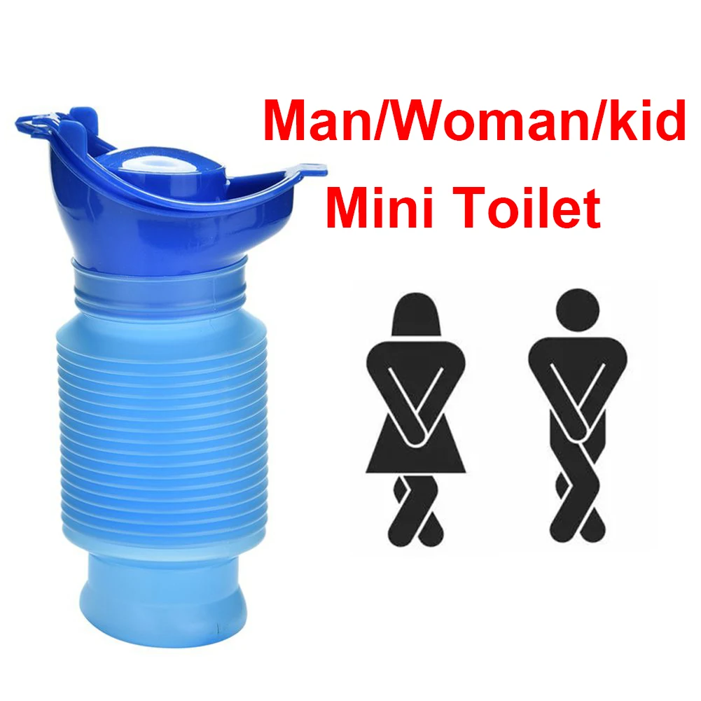 

750ML Outdoor Portable Urine bag Women Men Children Urinal Mini Toilet Collapsible Urinal Tools For Travel Camp Hiking 2022