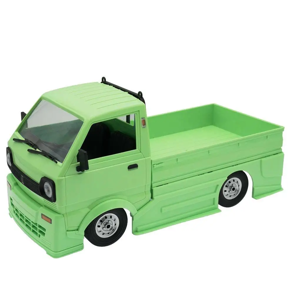 Wpl D12 1:10 2wd Rc Car Simulation Drift Climbing Truck Led Light On-road 260 Brushed Motor D12 Car 1/10 For Kids Toys enlarge