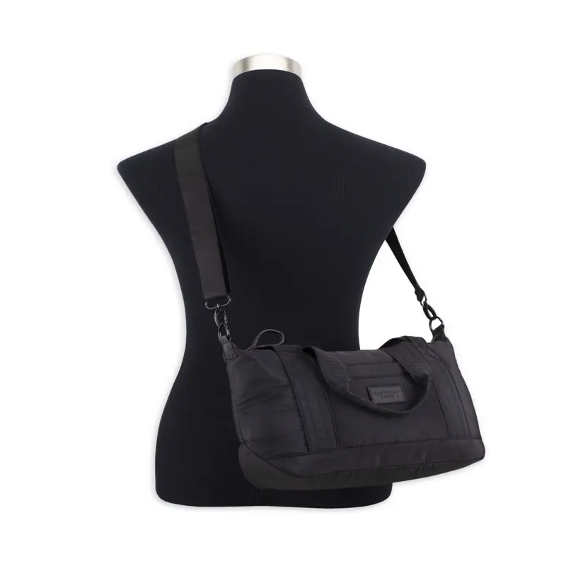 Limited Mini Soft Puffy Tote, Black