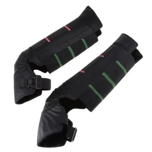 

2x 2pcs Motorcycle Riding Knee Sleeve Warmer Plush Kneepad Adjustable