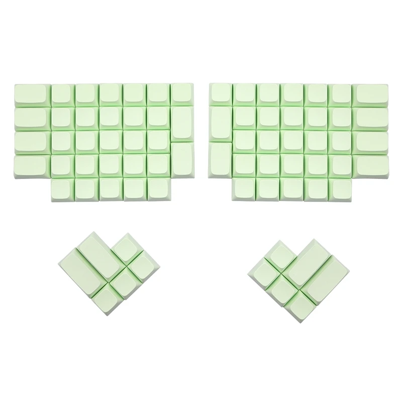 

Light Green XDA Profile Ergodox Keycaps Pbt Blank Keycap For Ergodox MX Switches Mechanical Gaming Keyboard Key Cap