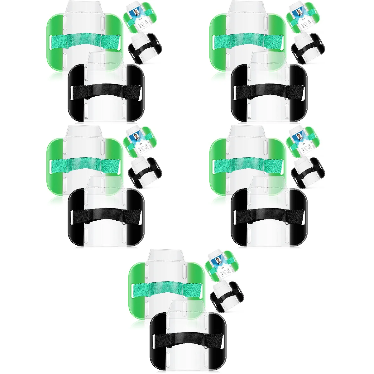 

Держатель для бейджа, нарукавники с именем, жесткий пластилин, бирка для лицензии, прозрачная нарукавная повязка