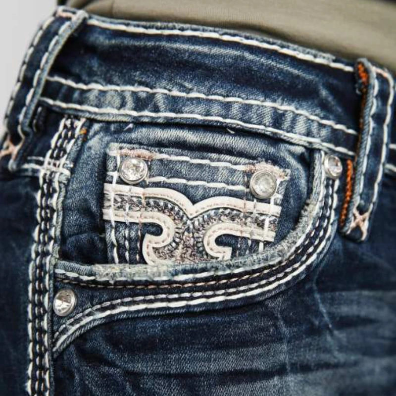 HOUZHOU Jorts Shorts Y2k Women Summer Vintage 90s Diamond Studded Low Waist Tights Fashion Casual Sexy Denim Shorts Streetwear