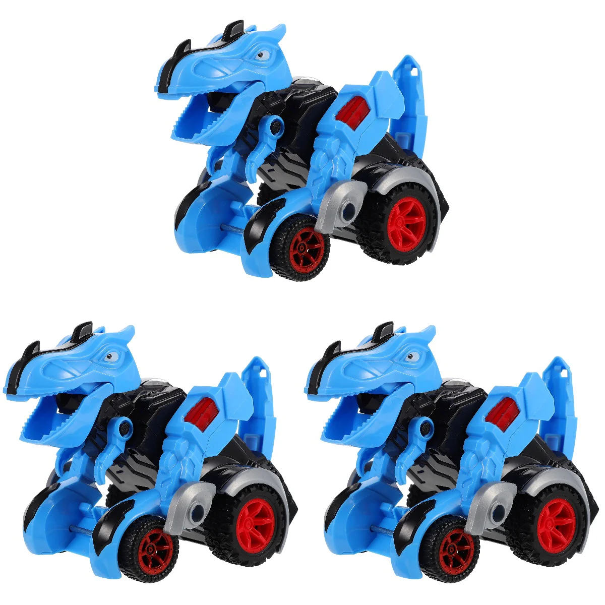 

3pcs Car Inertial Back Car Transforming Educational