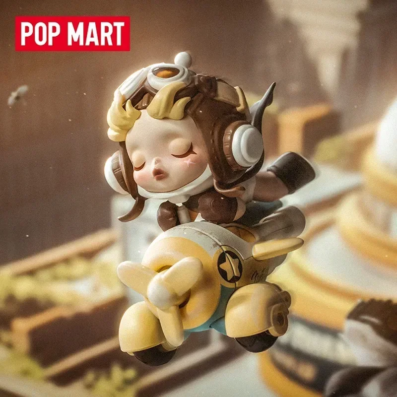 Popmart Skullpanda раскрытая завтра серия кавайные экшн таинственные фигурки модель