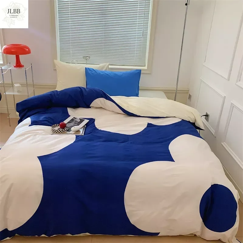 

Комплект постельного белья из натурального хлопка, с цветочным принтом, 100% хлопок