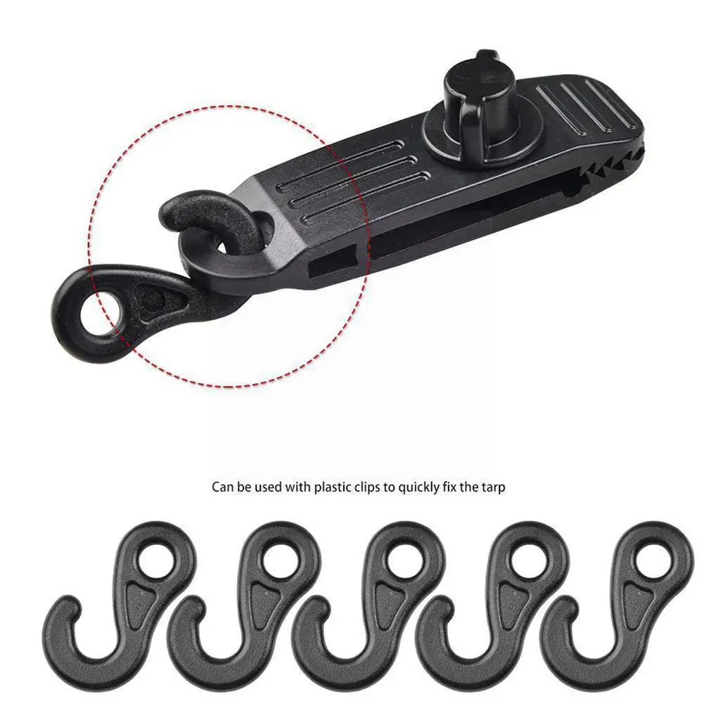 

Outdoor Camping Camping Lamp Hook Tent Lamp Plastic Camping Fixed Tail Hook Clip Tarp Hook Accessories C4o6 Canopy Outdoor P6j5