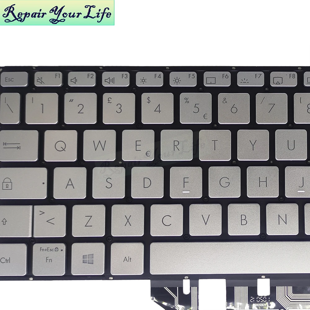 Новая Оригинальная английская IT итальянская клавиатура с подсветкой для ASUS VivoBook