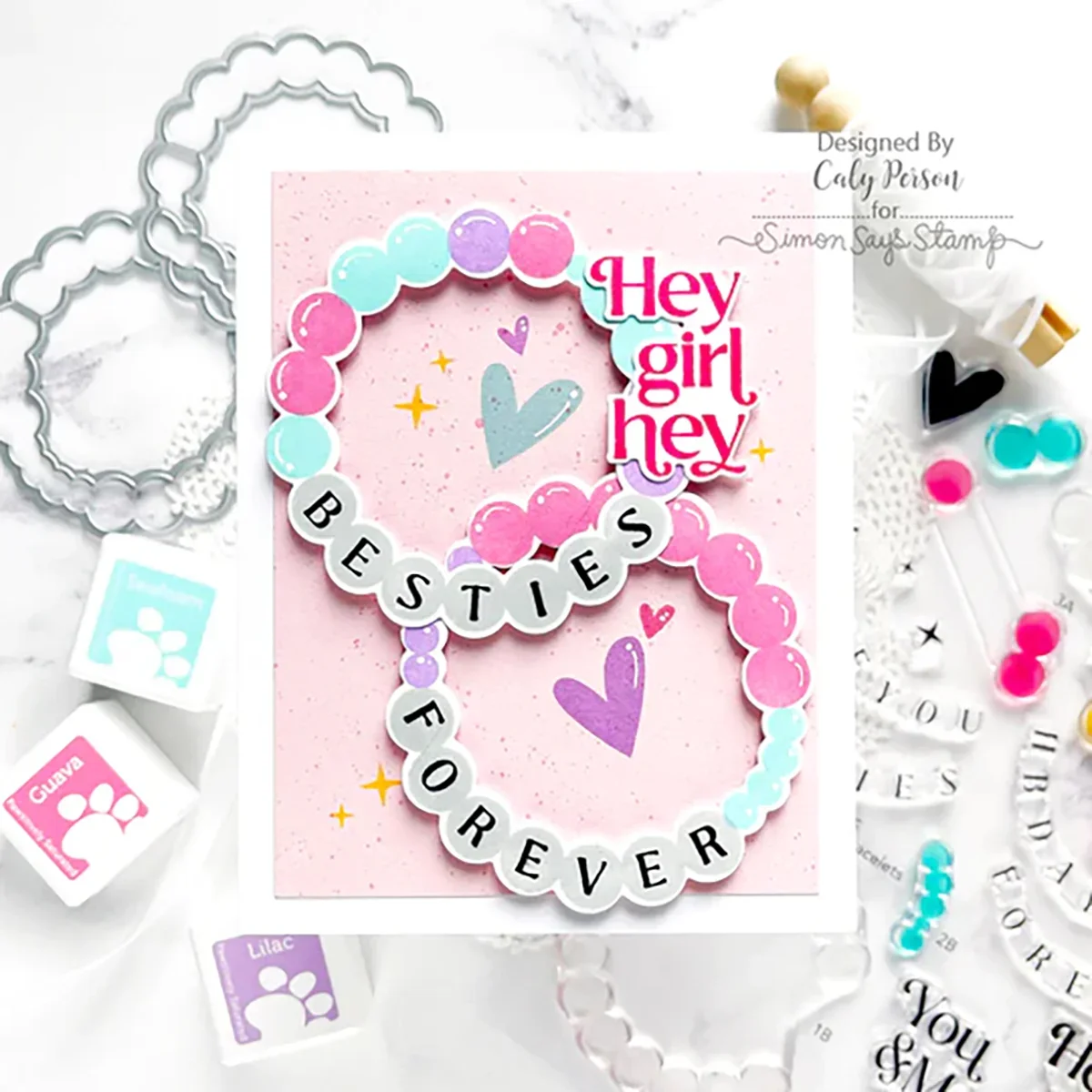 Пресс-формы 2024 новые браслеты &quotлучшая подруга&quot металлические штампы