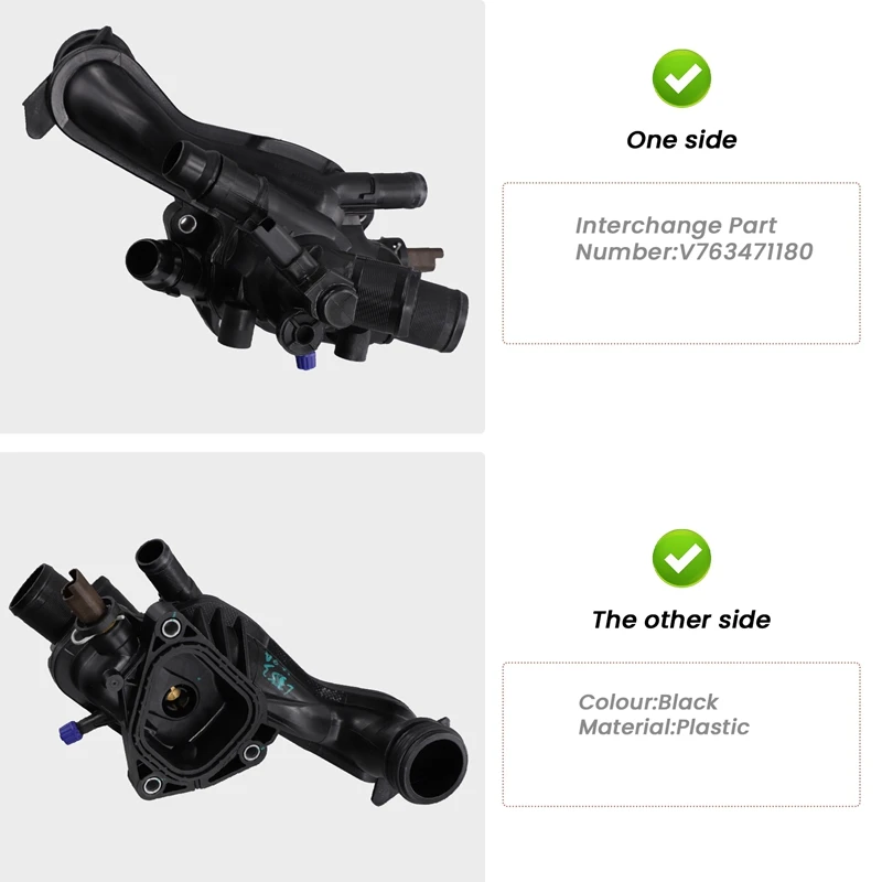 9814705780 термостат охлаждающей жидкости двигателя для Peugeot 208 308 3008 5008 Citroen DS3/4/5 C4 1.6THP