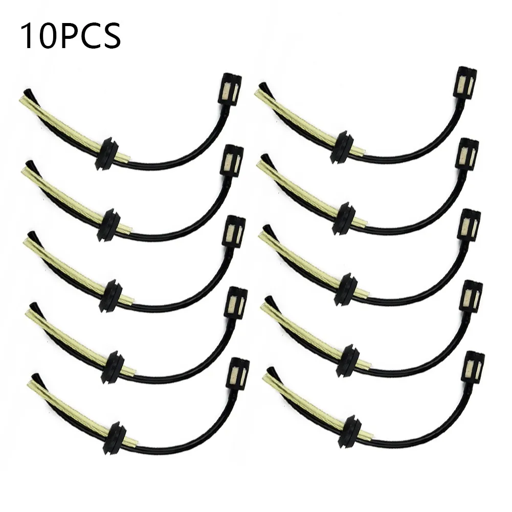 10pcs Fuel Hose Pipe Kit W/ Fuel Filter For 4 Stroke Trimmer Brushcutter Lawnmower  Garden Power Tool Accessories