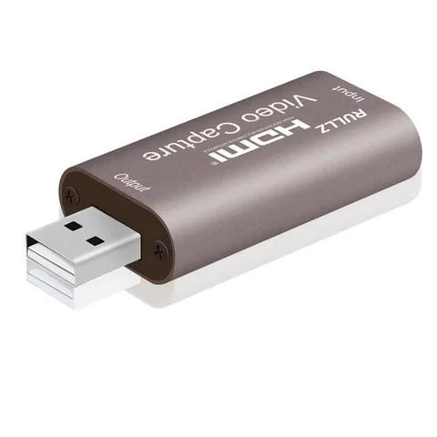 Карта видеозахвата Rullz 4K, USB 2,0 3,0, HDMI, плата для записи видео для телефона, онлайн-трансляции, курса обучения, ПК, 1080P 60fps - изображение