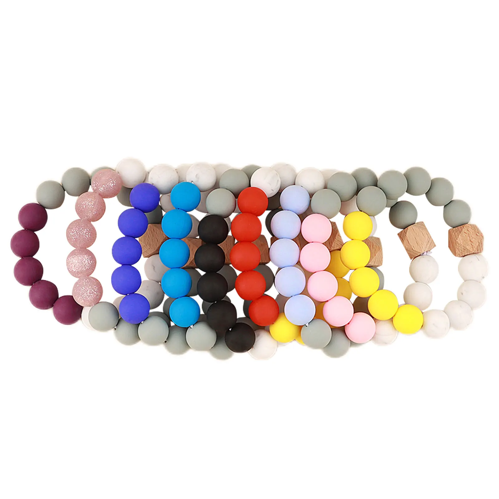 

Женский брелок с бусинами и кожаной кисточкой