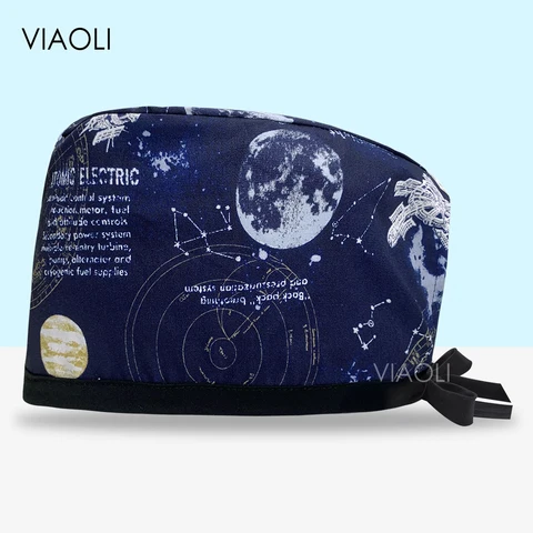 Хлопковые хирургические шапочки VIAOLI