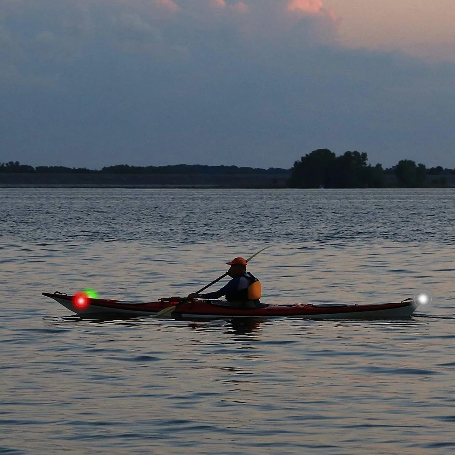 4шт Навигационные огни для лодок Каяк Морские лодочные фонари носа и кормы лодки