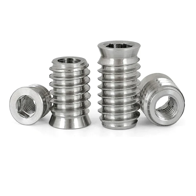 

10 шт. шестиугольные потайные гайки из нержавеющей стали 304