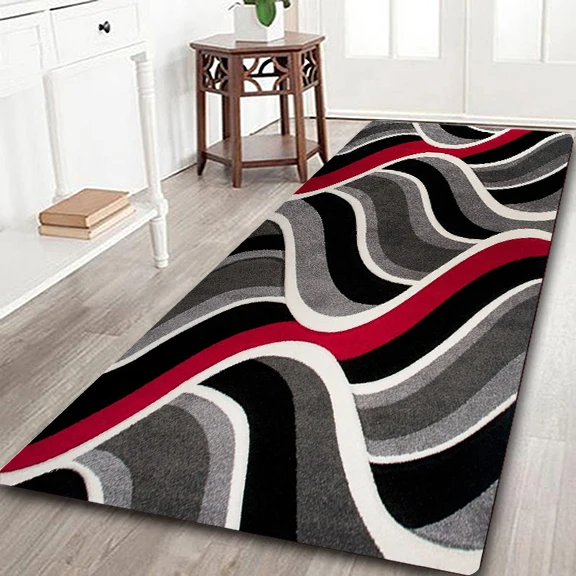 

Anti-Slip Kitchen Carpet Geometric Patterns Printed Home Entrance Doormat Floor Mats Carpets for Living Room Bathroom Mat Rugs