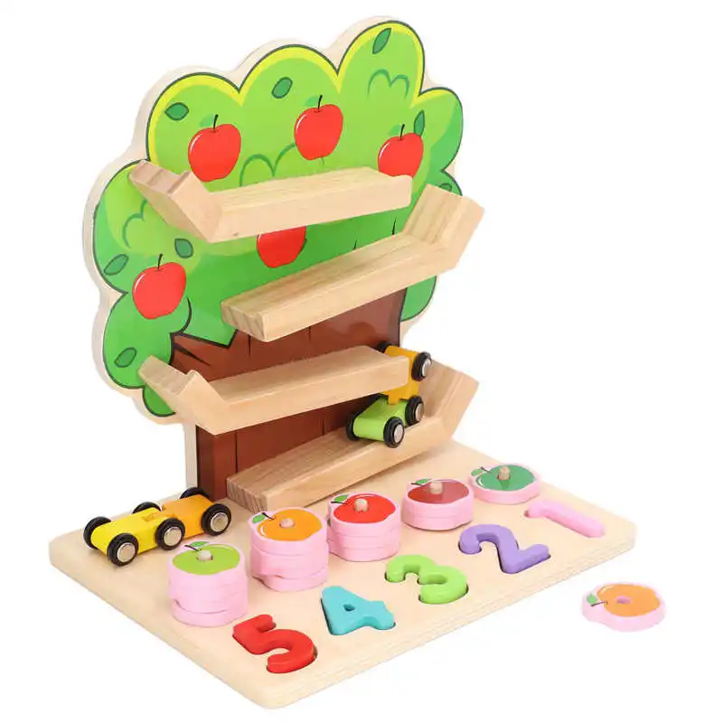 

Car Ramp Toy Color Recognition Race Car Track for Early Childhood Education