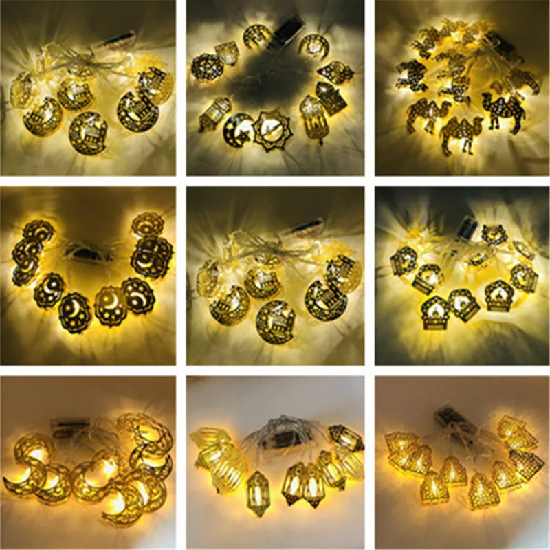 

Led Moon Star String Light Ramadan Decoration For Home Aid EID Mubarak Decor Islam Muslim Event Party Supplies Eid al-Fitr Decor