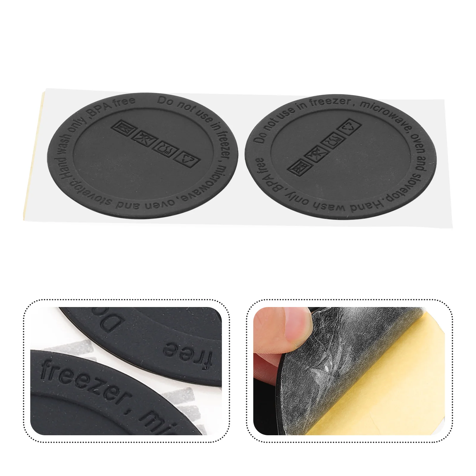 

Bottom Tumblers Silicone Rubber Tumblerpad Cup Bottoms Skinny Mat Masonadhesive Water Anti Bottle Jarjars Sublimation Insulated