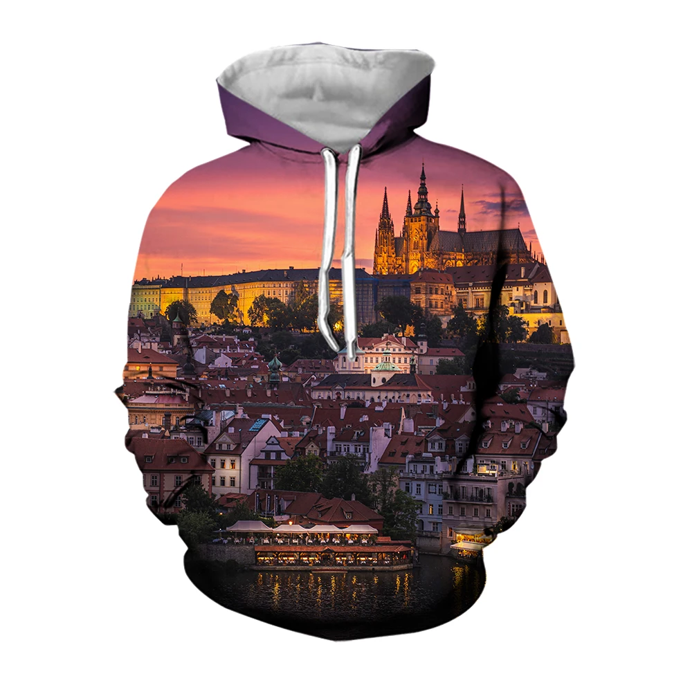 

Jumeast 3d Cyberpunk Hooded Sweatshirts Cyber Y2k Aesthetic Goth Castle Hoodies Futuristic Urban Hoodie Uk Drip Clothes for Men
