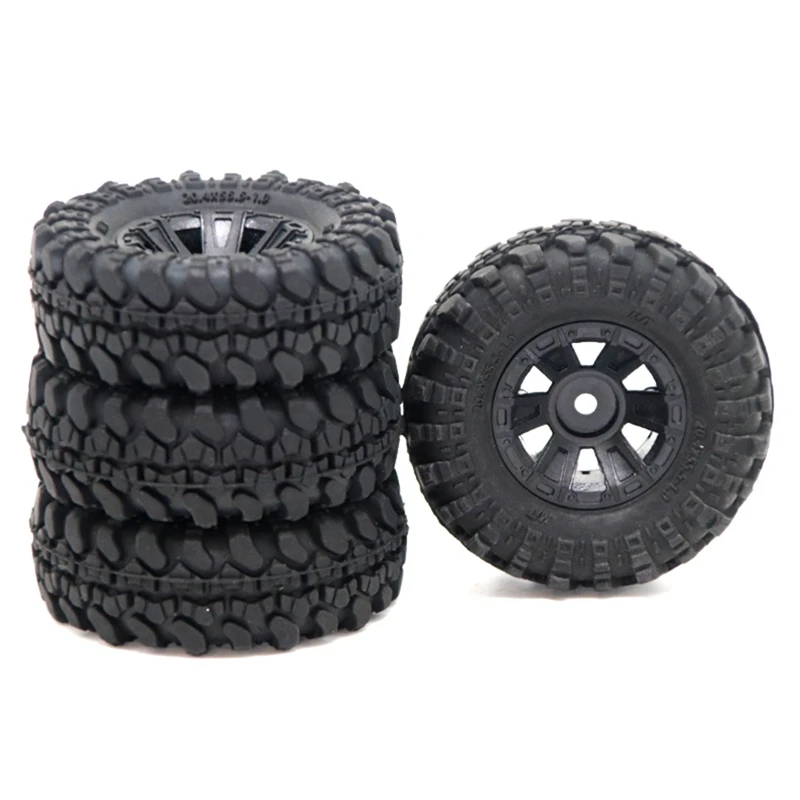 

4 шт., набор шин для осевого автомобиля 55 х20 мм