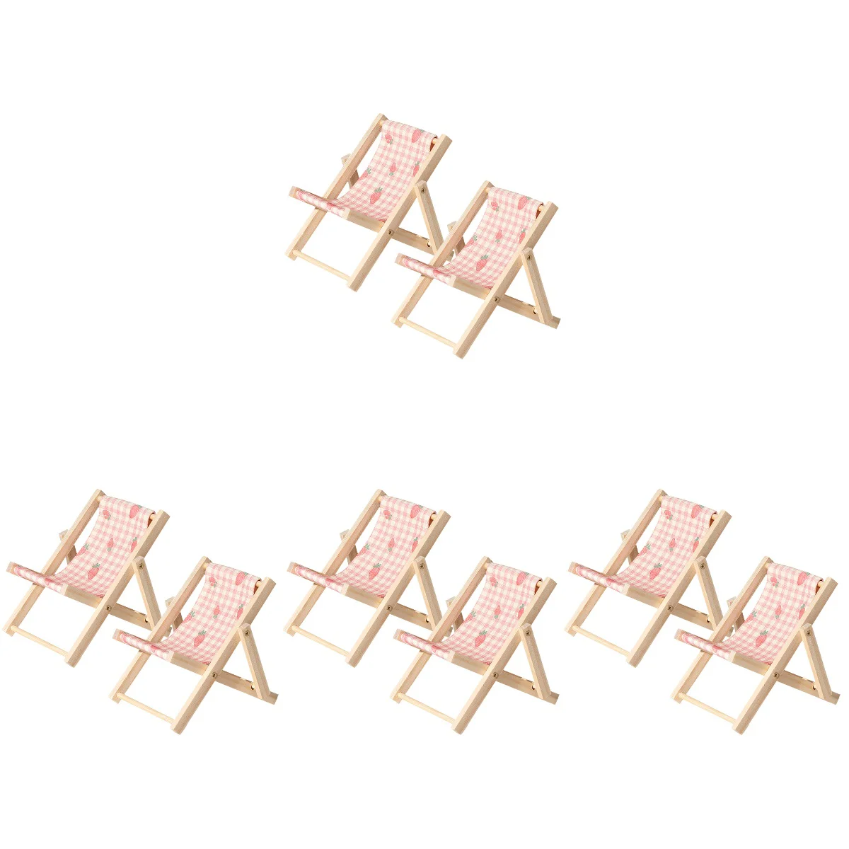 

8 Pcs Stand Holder Stand Dock Mini Beach Chair Shape Cellphone Stand Holder
