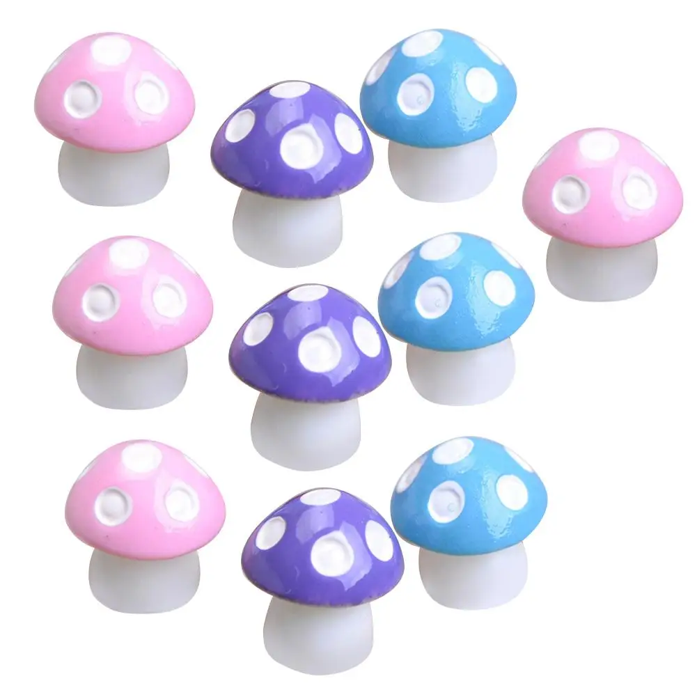 

10Pcs/Set Miniature Cute Multifunctional Lovely Plant Miniature 3D Wear-Resistant Model