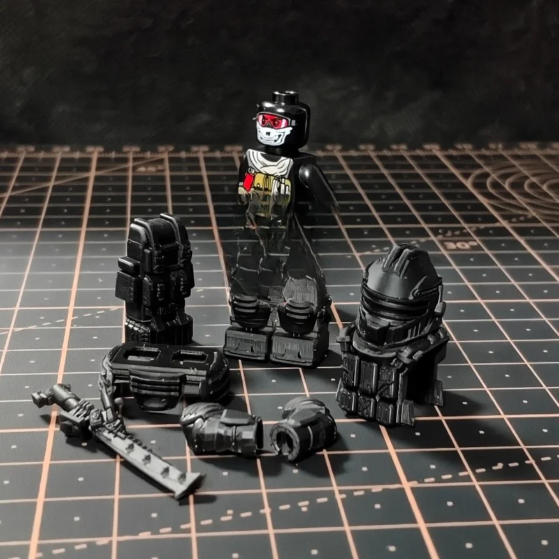 Строительные блоки MOC съемный набор ад модель головоломки детские развивающие