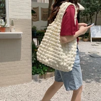 large bubble tote bags for women 2022 fashion soft shoulder bag hobo designer bags handbags and purses big shopper bag hobo chic